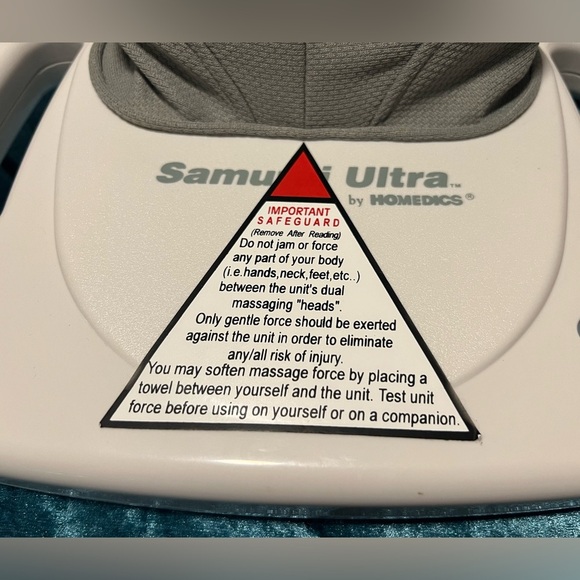 HOMEDICS samurai ultra shiatsu massager - Picture 9 of 13